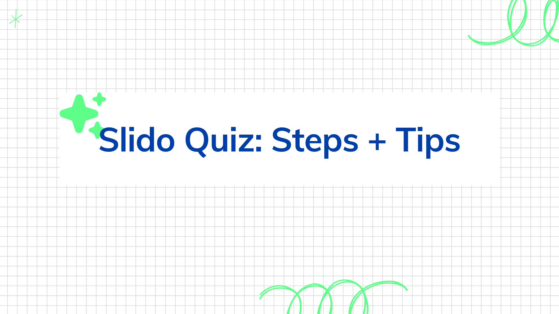 slido quiz